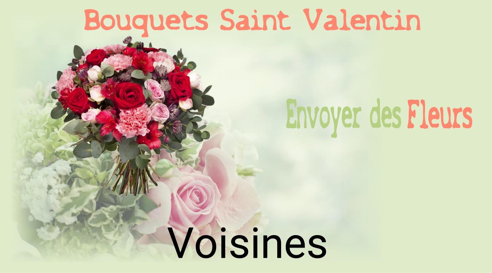 Roses de Saint-Valentin livrées à Voisines